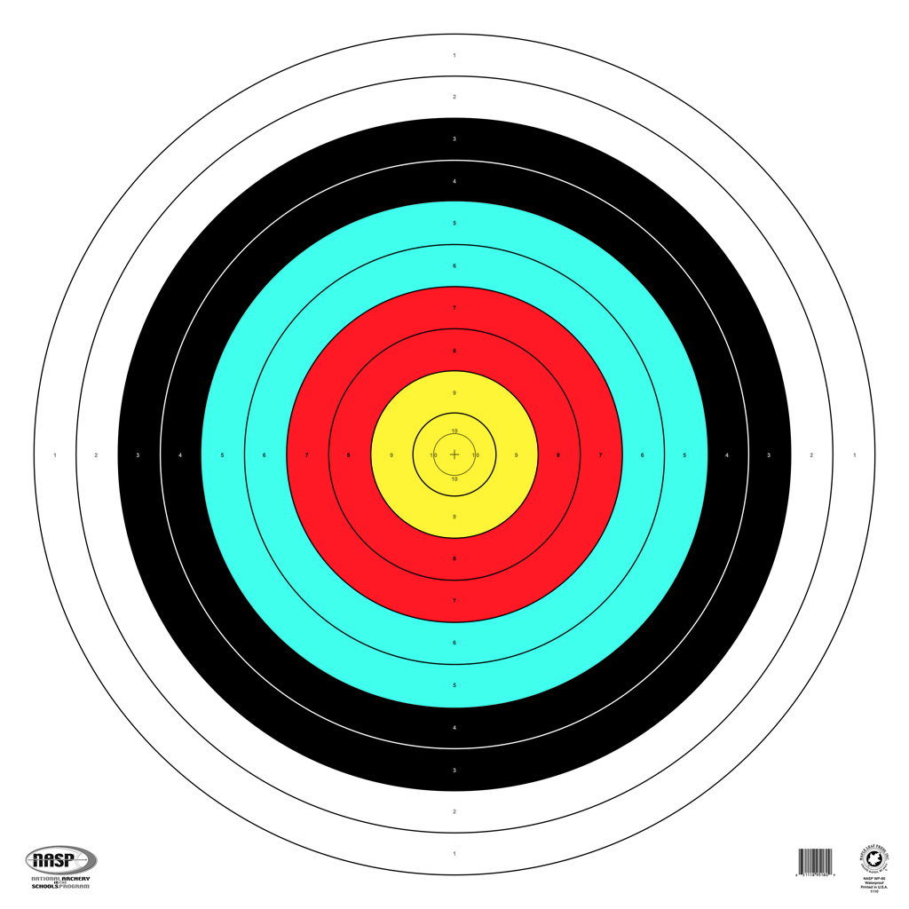Maple Leaf NASP Target 80 cm. 25 pk. Waterproof