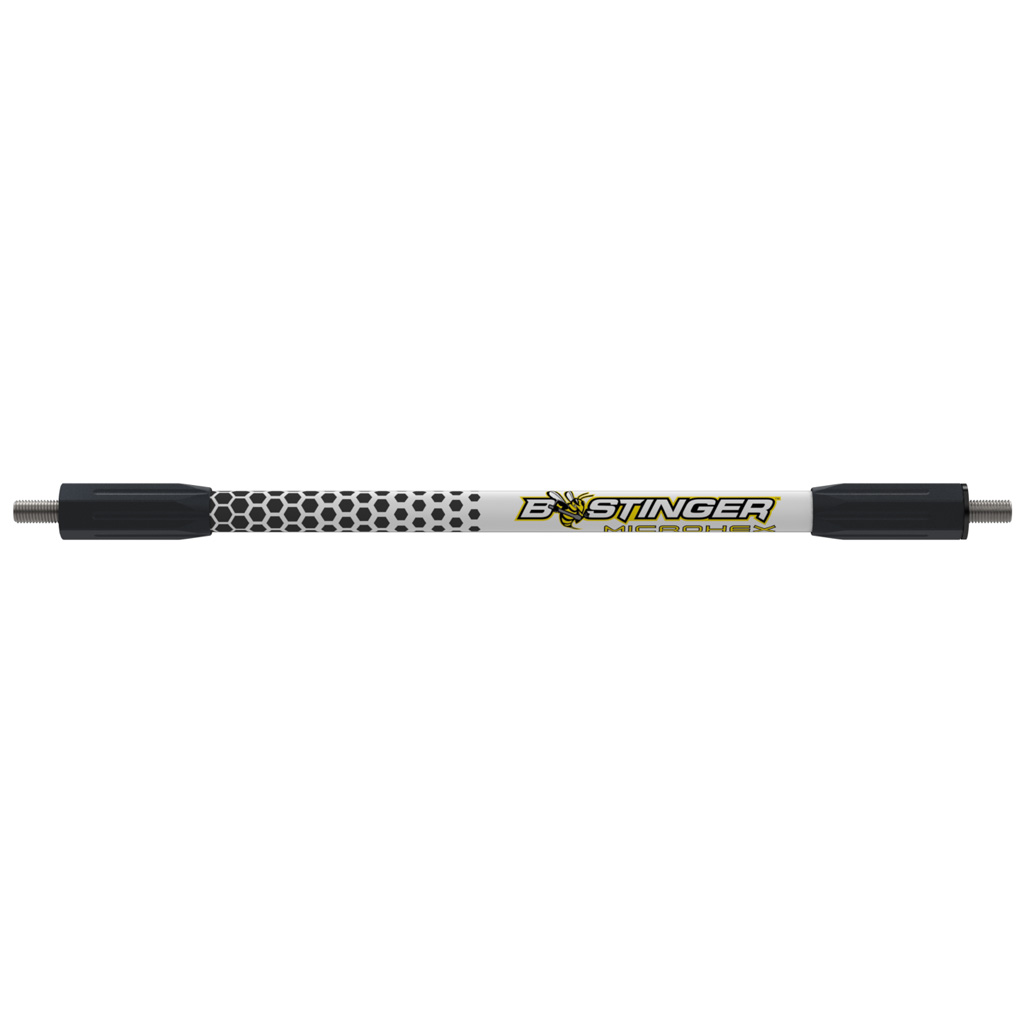 Bee Stinger MicroHex V-Bar Black/White 15 in