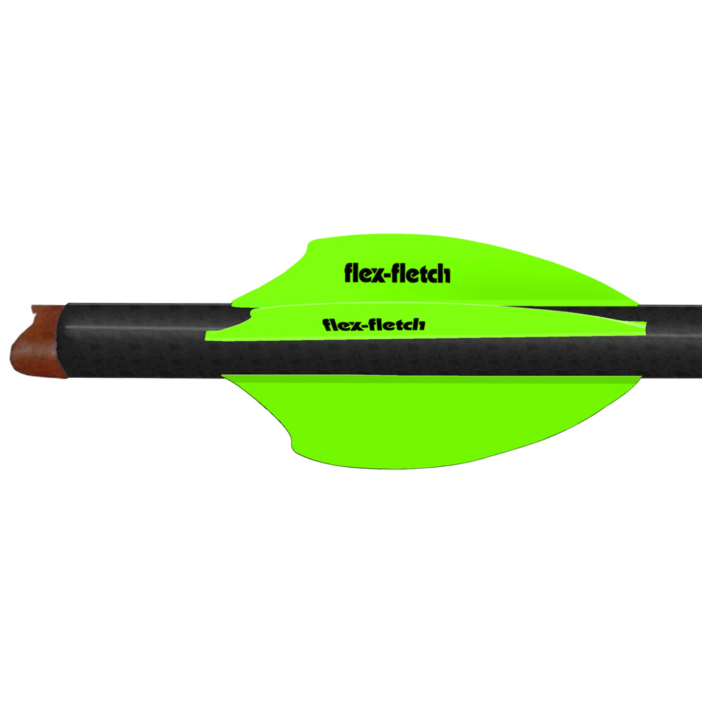Flex Fletch SK2 Vanes Cosmic Green 2 in. 100 pk.