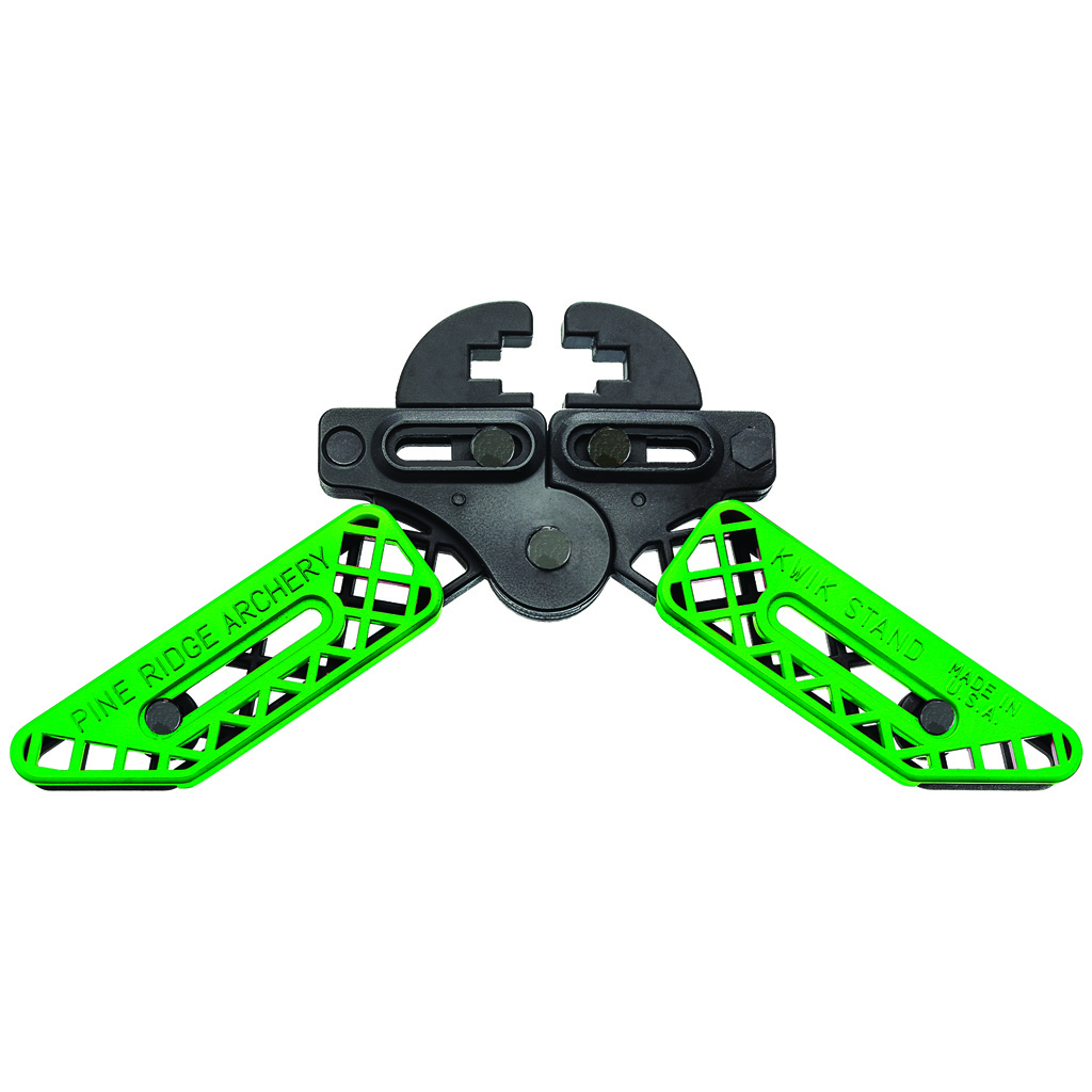 Pine Ridge Kwik Stand Bow Support Lime Green/Black