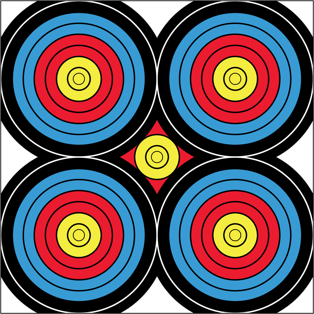 DuraMesh Archery Target Sight In 24 in. x 24 in.