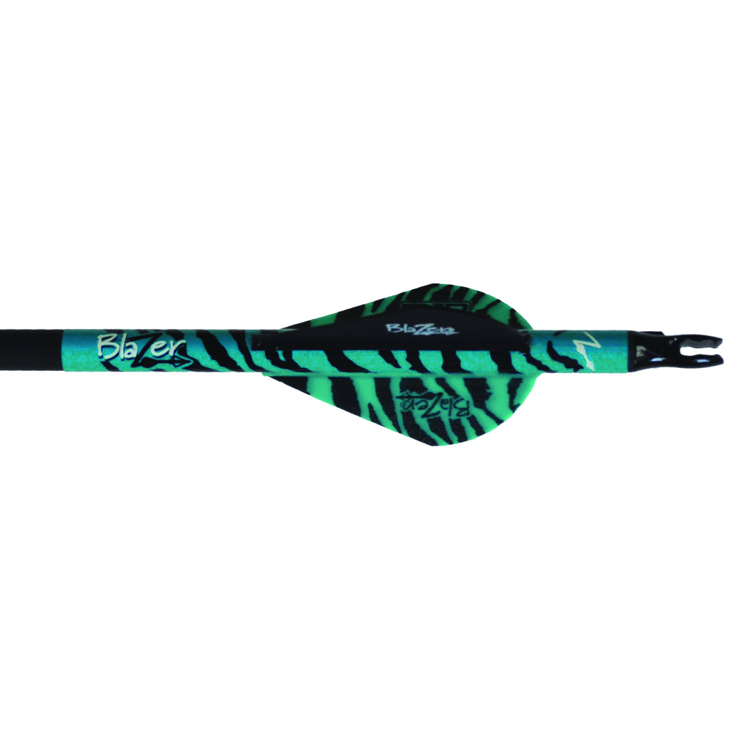 Bohning Blazer Vanes Teal Tiger 36 pk.