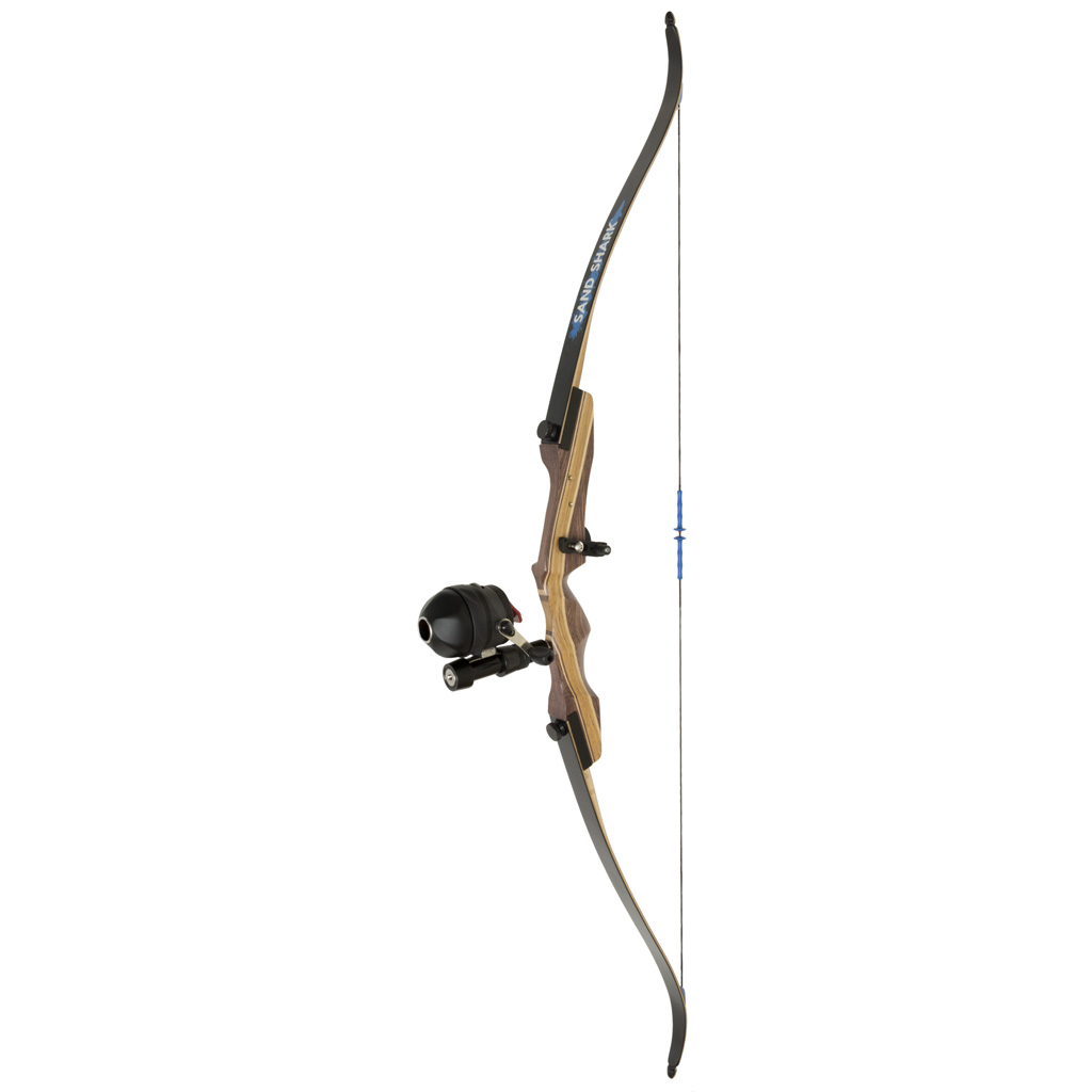 Fin Finder Sand Shark Recurve Package with Spin Doctor Bowfishing Reel 62in. 35 lbs. LH