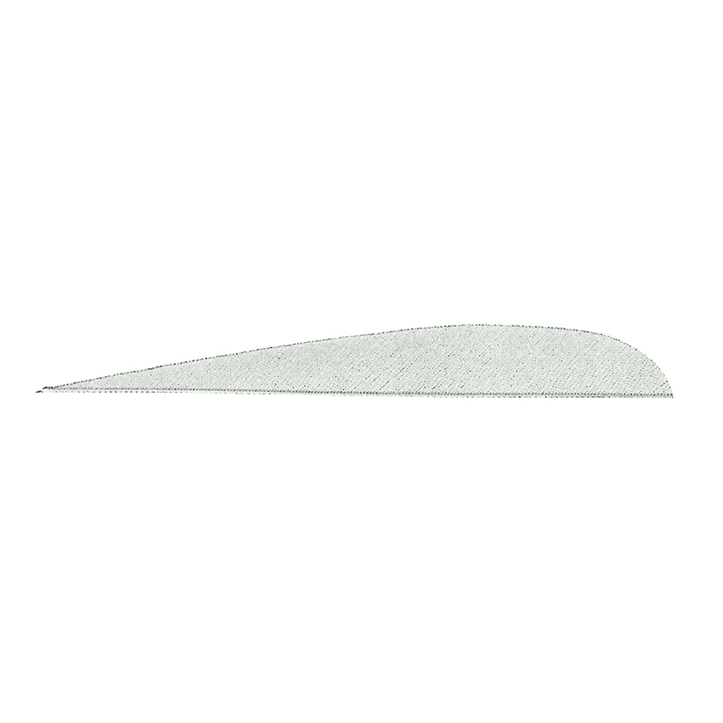 Gateway Parabolic Feathers White 5 in. LW 100 pk.