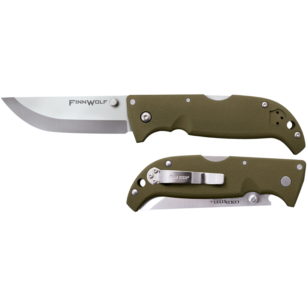 Cold Steel Finn Wolf Folding Knife OD Green