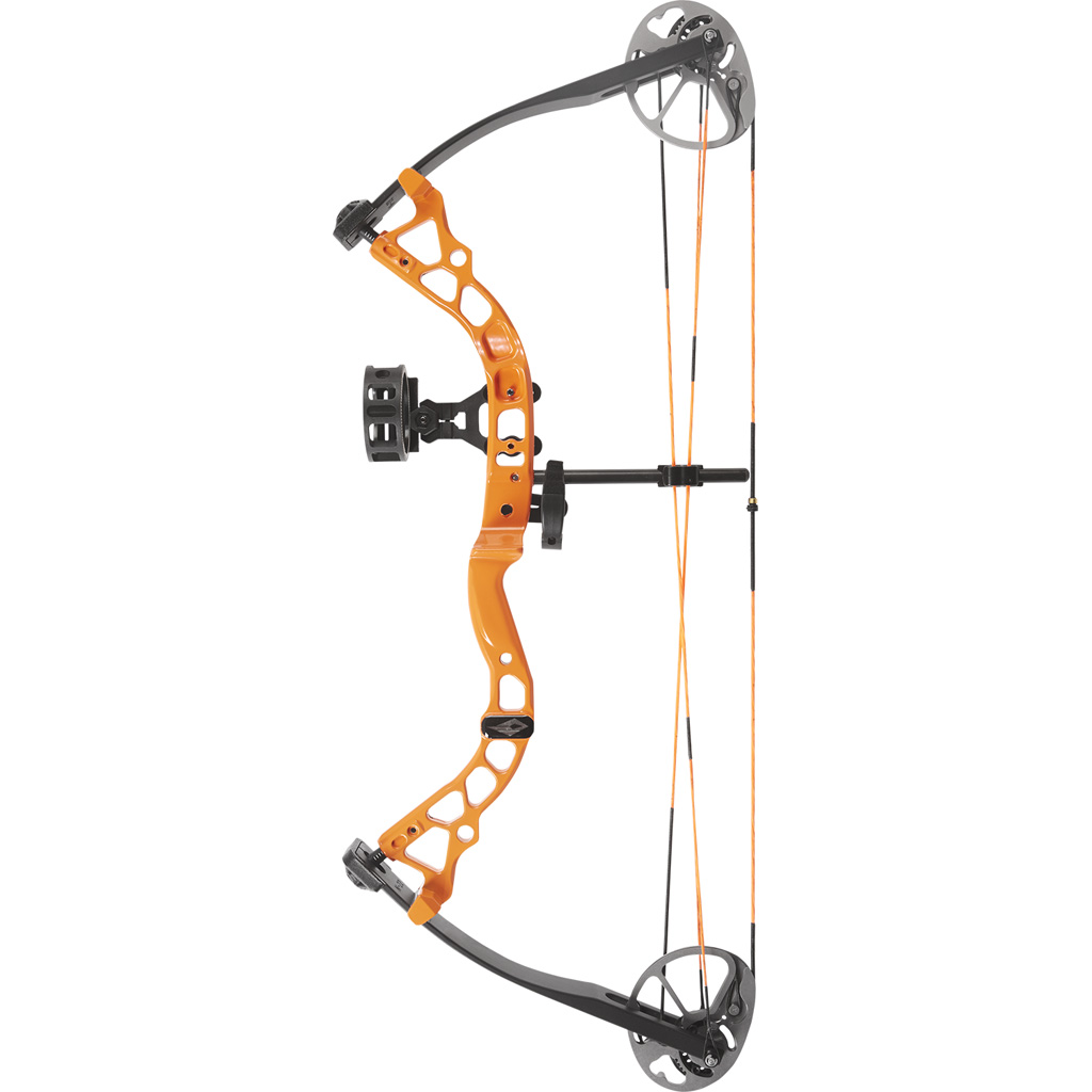 Diamond Atomic Bow Package Bright Orange 12-24 in. 29 lbs. RH