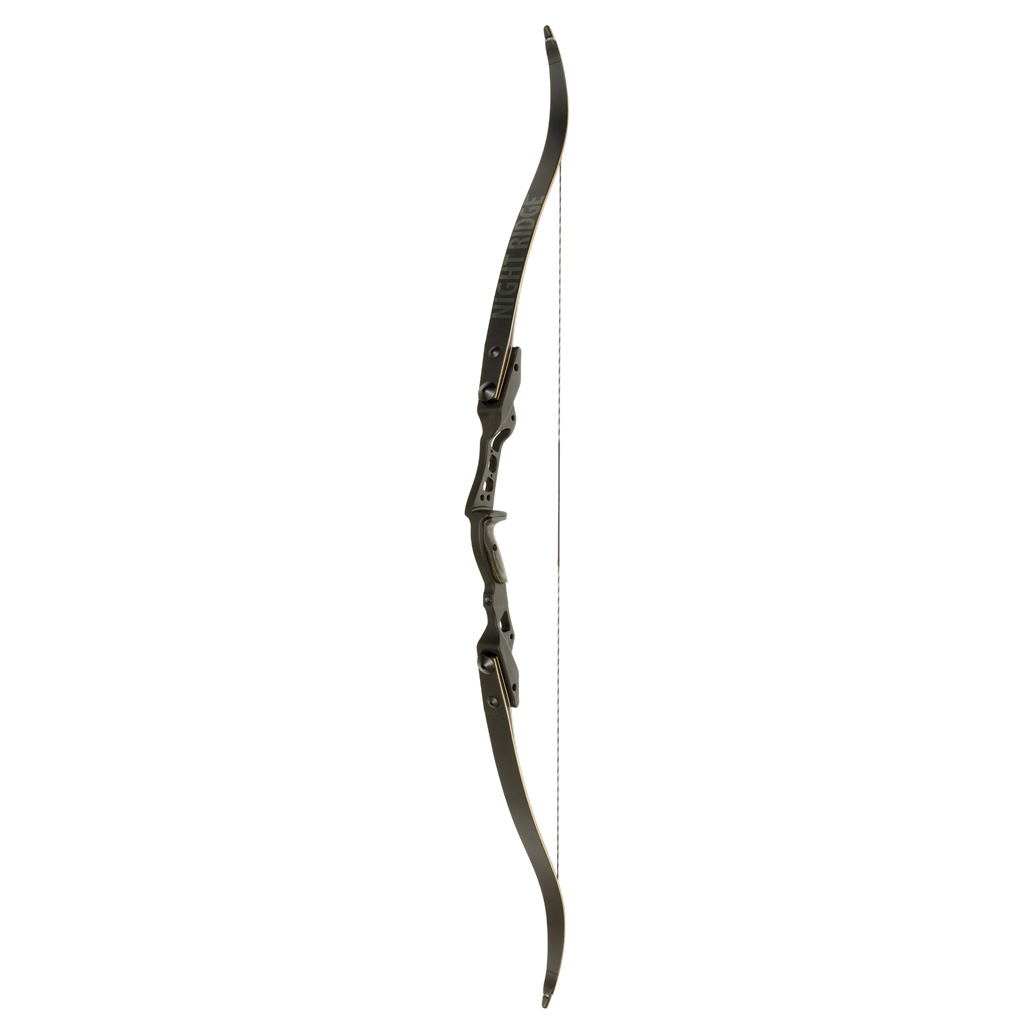 October Mountain Night Ridge ILF Recurve Bow Black 60 in. 40 lbs. RH