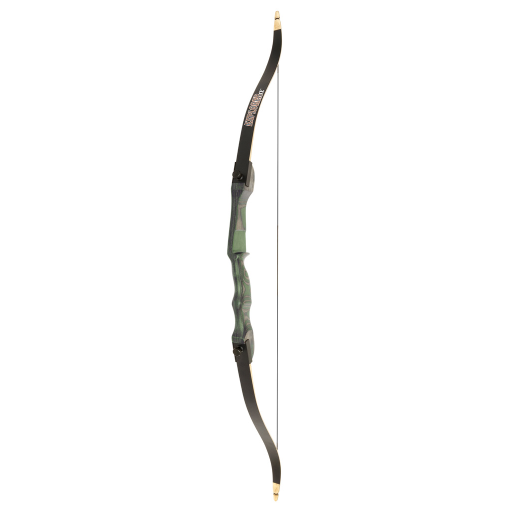 October Mountain Explorer CE Recurve Bow Green 54 in. 28 lbs. LH