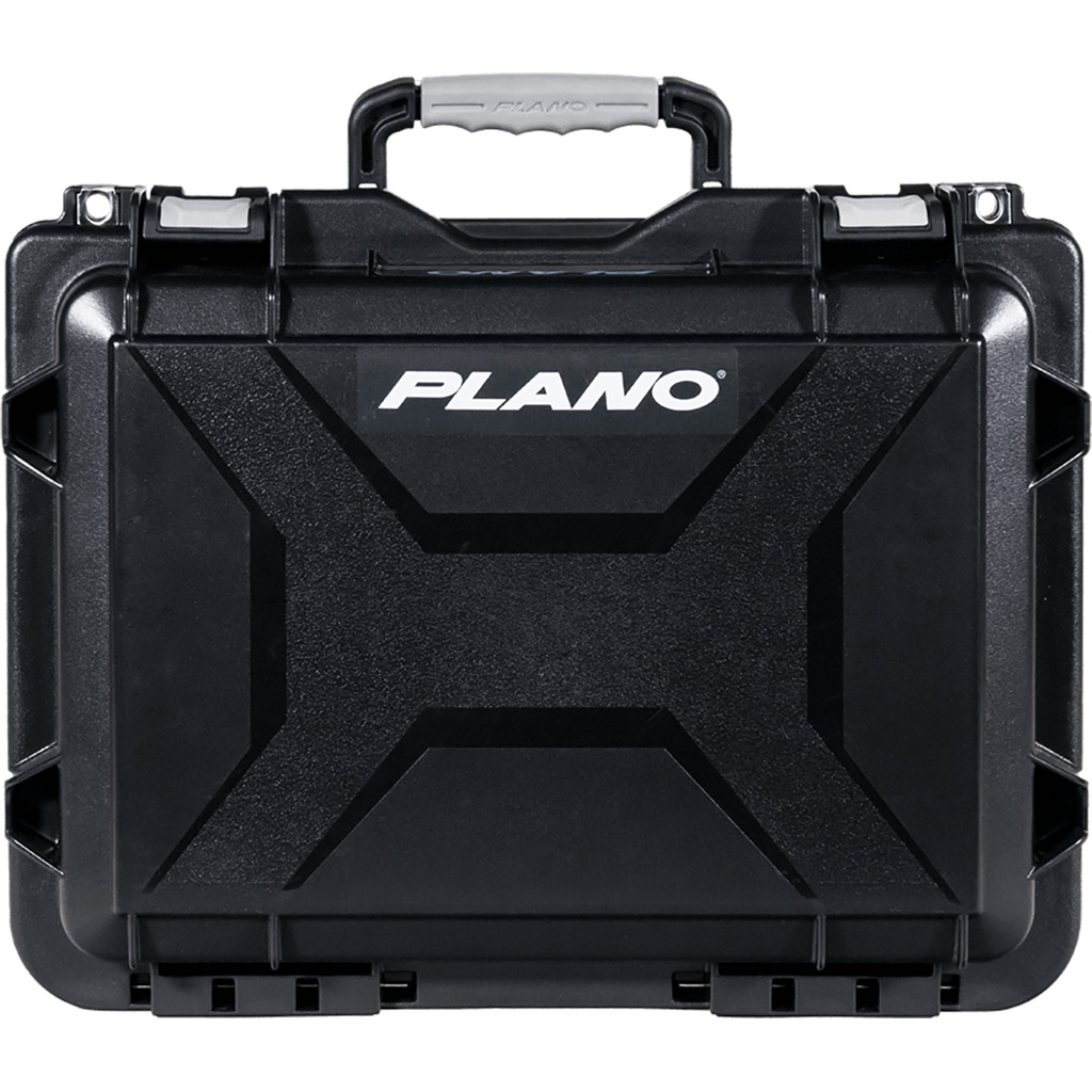 Plano Element Pistol and Accessory Case Black With Grey Accents X-Large