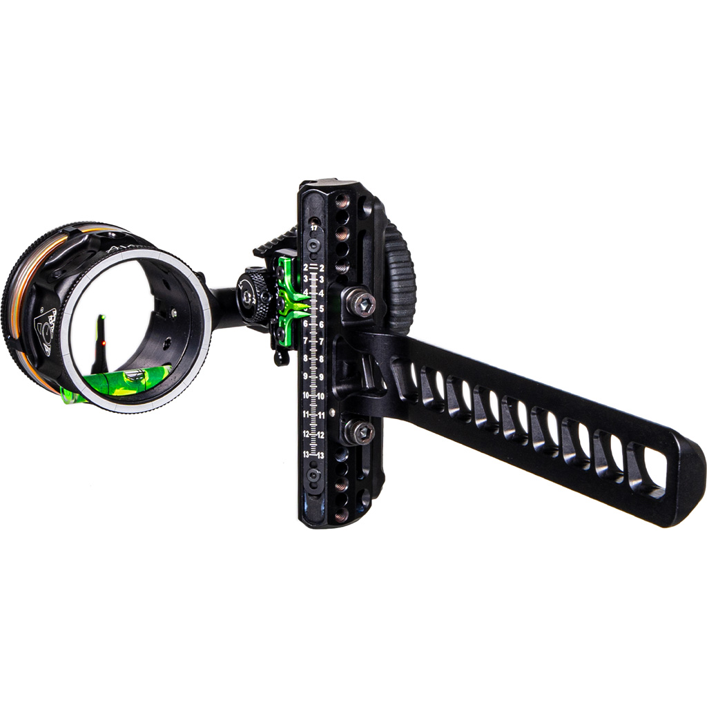 Axcel Driver Plus Slider Sight w/AVX-41 Scope Stealth BH .019 Green and Red Fiber Ranger Pin RH