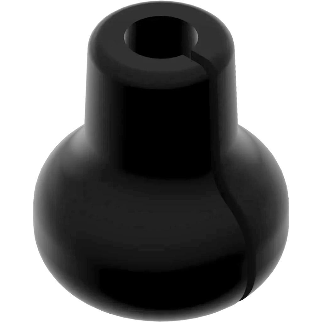 Pine Ridge Beak Button Black 6 pk.