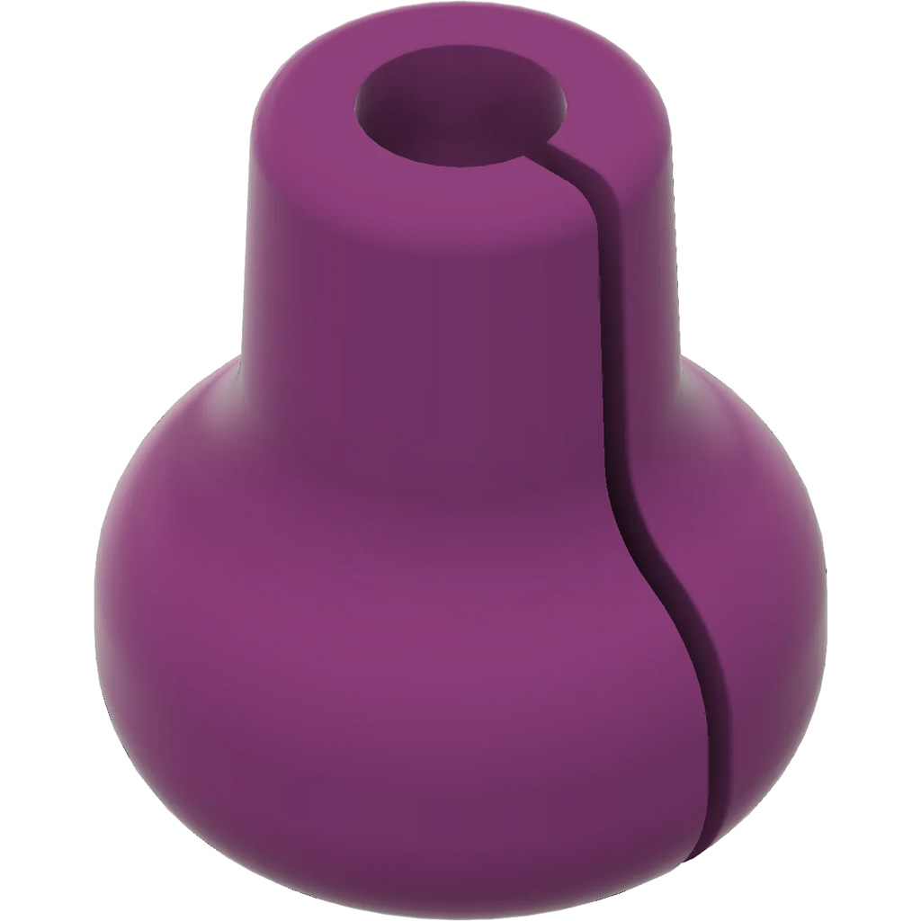 Pine Ridge Beak Button Purple 1 pk.